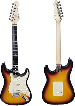[402578002136] Sqoe electric guitar sunburst  