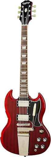 [711106478098] Epiphone SG Standard '61 Maestro Vibrola Electric Guitar - Vintage Cherry