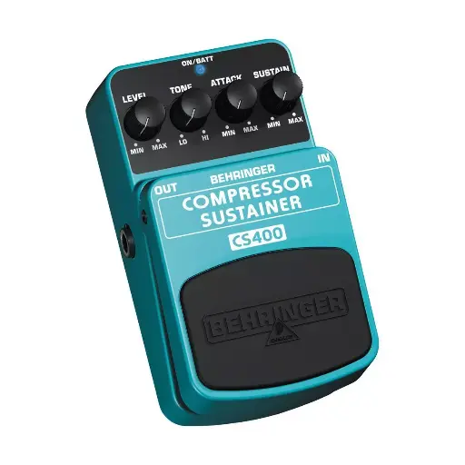 [736211842879] Behringer Compressor & Sustainer CS400 Effects Pedal