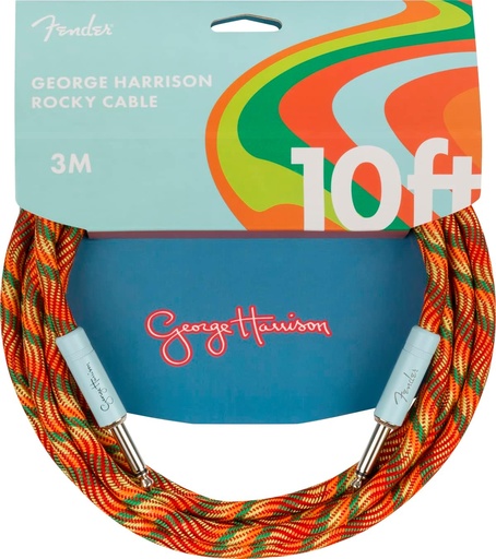 [717669558604] Fender George Harrison Rocky 10' Instrument Cable