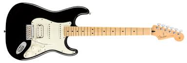 [885978909728] Fender Player Stratocaster HSS, Maple Fingerboard, Black 