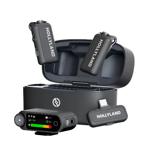 Hollyland ICS-3591 Lark Max 2 Combo – 2- Person Wireless Microphone System