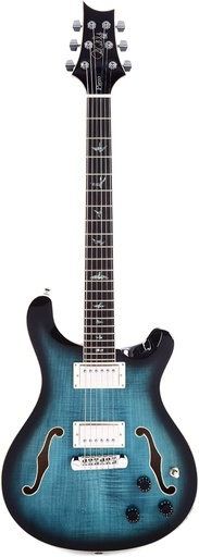 [825362101079] PRS H2ECBDC Paul Reed Smith 6 String SE Hollowbody II, Faded Blue Burst