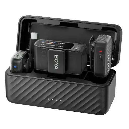 BOYA Mic kit 32 Bit Type C/ios/3.5mm TRS + Lavalier ( BOYAMIC 2-01 )