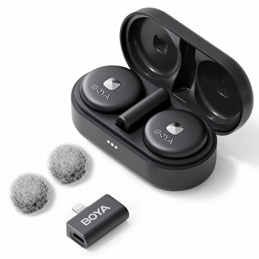 BOYA 2.4G wireless mic kit for IOS device  24 Bit ( Omic-D  )
