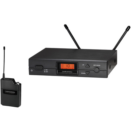 [4961310135362] Audio-Technica 2000 Series ATW-2110b Wireless UHF Bodypack System