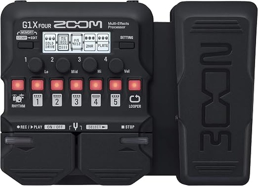 [884354020262] Zoom G1X FOUR Guitar Multi-Effects Processor