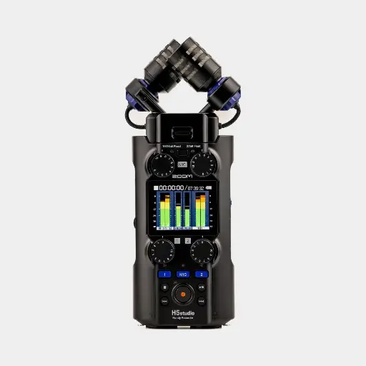Zoom H5studio
32-Bit Float Portable Field Recorder with 192 kHz
Recording
