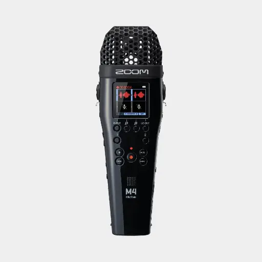 Zoom M4 MicTrak
4-Track 32-Bit Float Recorder with Timecode & X/Y
Microphone