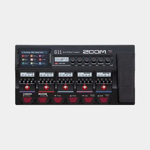 Zoom G11
Professional Guitar Multi-Effects Processor with 5"
Touchscreen