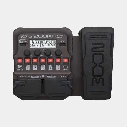 Zoom A1X Four
Acoustic Multi-Effects Processor with Expression Pedal