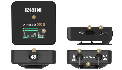 [698813007110] WIGO II Rode WIRELESS  Dual Channel MIC