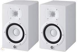 [4957812606080] HS5 WH Yamaha  Studio speaker, Pair