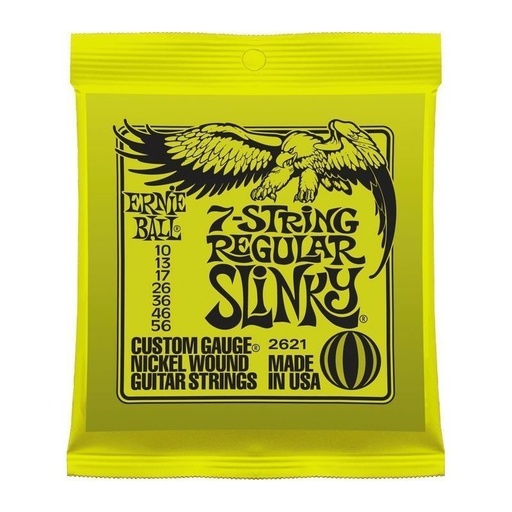 [749699126218] 2621-7 Ernie Ball STR REGULAR SLINKY